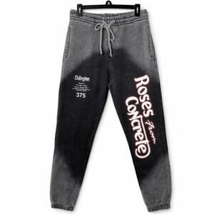 Civil Regime “Roses From Concrete” Gradient Sweatpants Y2K Streetwear Size Small